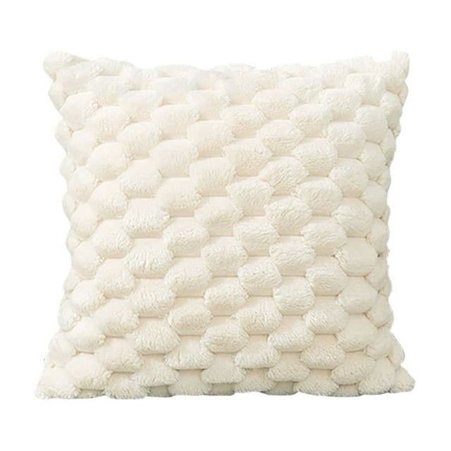 DcGZvy Body Pillow Case Standard Pillow 20 *20 in Summer Pillow Weaving Snowflake Velvet Covers Couch Pillow Covers Boho Pillow Covers Decorative Pillowcase