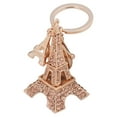 thumbnail image 1 of Key Chain Paris Eiffela Tower Diamond Alloy Keychain Girl Decoration Bag Hanging, 1 of 1