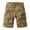 Khaki, variant on ohmzyzo Cargo Shorts for Men Stretch Lightweight Work Shorts Casual 2025 Summer Tactical Pants