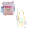 thumbnail image 3 of Cute Mini Crossbody Bag With Fortunate Label Plaid Plan Small Shoulder Bag For Daily Use Phone Bag With Zipper Pocket Adjustable Strap, 3 of 6