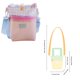 thumbnail image 3 of Cute Mini Crossbody Bag With Fortunate Label Plaid Plan Small Shoulder Bag For Daily Use Phone Bag With Zipper Pocket Adjustable Strap, 3 of 6