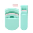 thumbnail image 2 of 2 Pcs Recourbe-Cils Partiel Grand Angle, Design Ergonomique avec Ressort Léger Intégré, Silicone Haute Élasticité avec Coussinets de Remplacement, pour Femmes Filles, 2 of 7