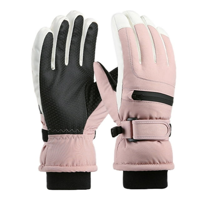 Insulated Ski And Cycling Warm Weather Mittens For Youth Winter Sports With Touchscreen Compatibility And Grips