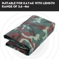 thumbnail image 4 of Cubierta Para Cabina De Kayak, Cubierta Impermeable Para Almacenamiento De Kayak Marino Con Protección Solar UV Para Canoa De Barco De 3,6-4 M, 4 of 7
