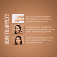 thumbnail image 5 of SWISS BEAUTY High Performance Foundation | Water-Resistant | Medium to Buildable Coverage | Lightweight | Easy to Blend | With Vitamin C & Niacinamide | Natural Nude, 55g, 5 of 5