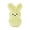 Yellow Without Zipper, variant on Guvpev Easter Bunny Toys with Zipper, Shaggy Bunny Peep 6” Collectible Plush Easter Decorations, Cute Bunny Stuffed Animals Zip Up Bag, Easter Basket Stuffers for Kids & Adults