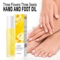 thumbnail image 5 of Aceite para manos y pies Three Flowers: repara la piel agrietada, seca y con picazón, hidratando las manos y los pies. 8 ml de esencia para manos., 5 of 5