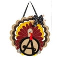 thumbnail image 3 of Evergreen Letter Perfect Felt Door Decor - Turkey Monogram, 3 of 4