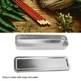 thumbnail image 4 of Cutlery Tray Holder, Stainless Steel Rose Gold Color Kitchen Chopstick Spoon Fork Storage Box With Lid Drainer For Kitchen Restaurant Home, 4 of 8