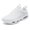 White, variant on Contemporary Classic White Sneakers in Korean Style Featuring a Versatile Design, Crafted from Breathable Mesh for Comfort And Lightweight Wear. Ideal for Outdoor Activities for Men, Durable And Per