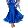 thumbnail image 2 of YM YOUMU Women Latin Dance Skirt Fishtail Dancewear for Ballroom Salsa Practice, 2 of 3