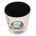 thumbnail image 2 of BIMZUC Cartoon Trash Can Large Capacity Green Monster Anti Slip Base Cute Waterproof PU Leather Wastebasket for Children's Room, 2 of 9