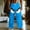 Blue, variant on Dolkfu Pants Mens Loose Fit Drawstring Sweatpants Graphic Elastic Waist Lounge Mens Trousers L