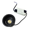 thumbnail image 4 of Foco LED empotrado de 10 W para absorción de luz Tuya, ajustable a 30°, de 100 a 265 V, luz empotrada para sala de estar, hotel, color negro, 4 of 12