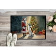 thumbnail image 2 of Carolines Treasures DAC4077MAT 18 x 27 in. Unisex Borzoi & Santa Claus Doormat, 2 of 5