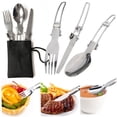thumbnail image 4 of Phenofice 1 Set Portable Camping Cookware Set Aluminum Alloy Camping Equipment for Outdoor Activities, 4 of 8