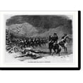 thumbnail image 2 of Historic Framed Print, The March across the Plains in a Snow Storm [Gen. Albert Johnston's march to Camp Scott, Utah Territory . troops], 17-7/8" x 21-7/8", 2 of 9