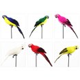thumbnail image 2 of Amdohai Artificial Parrot Wall Sculpture Decorative Simulation Foam Parrot Home Decoration Crafts, 2 of 9