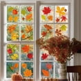 thumbnail image 6 of Thanksgiving Fall Leaves Window Clings Window Decals Fall Clings for Glass Window Seasonal Autumn Decoration, 6 of 7