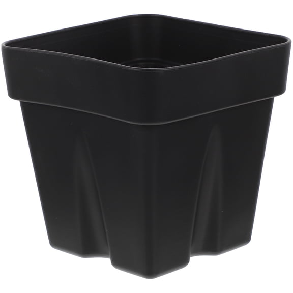 Soimiss Black Silicone Flower Pot with Drainage Holes for Outdoor and Indoor Plant Decoration