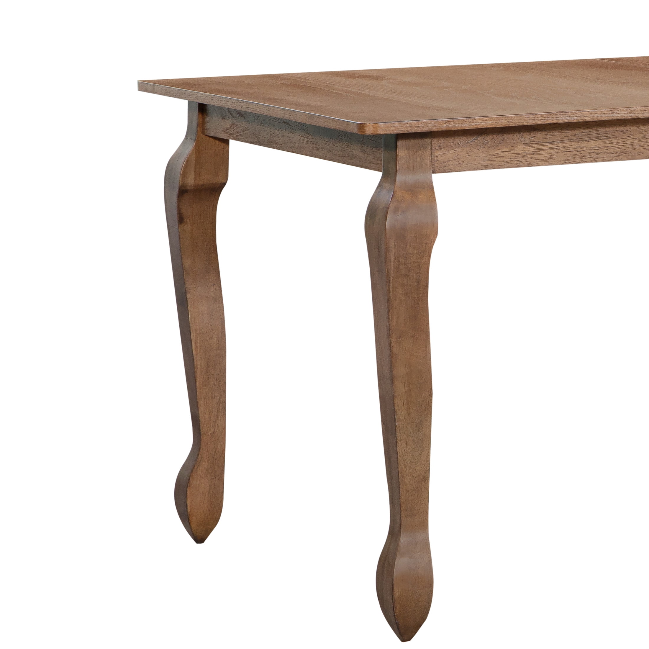 Christopher Knight Home French Country Dining Set for 6, 62" Extendable Table and Cane Back Chairs, Walnut