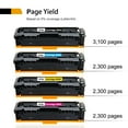 thumbnail image 4 of Arcon 1-Pack Compatible Toner for Canon 054H 054 CRG-054 Color imageCLASS MF644Cdw MF642Cdw MF641Cw MF640C MF641Cdw LBP622Cdw 620 623Cdw 623Cdn Printers (Black), 4 of 9