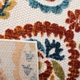 thumbnail image 4 of SAFAVIEH Cabana Allycia Cream/Navy 4'X6' Indoor/Outdoor Area Rug Cream/Navy, 5'3" x 7'6", 4 of 7