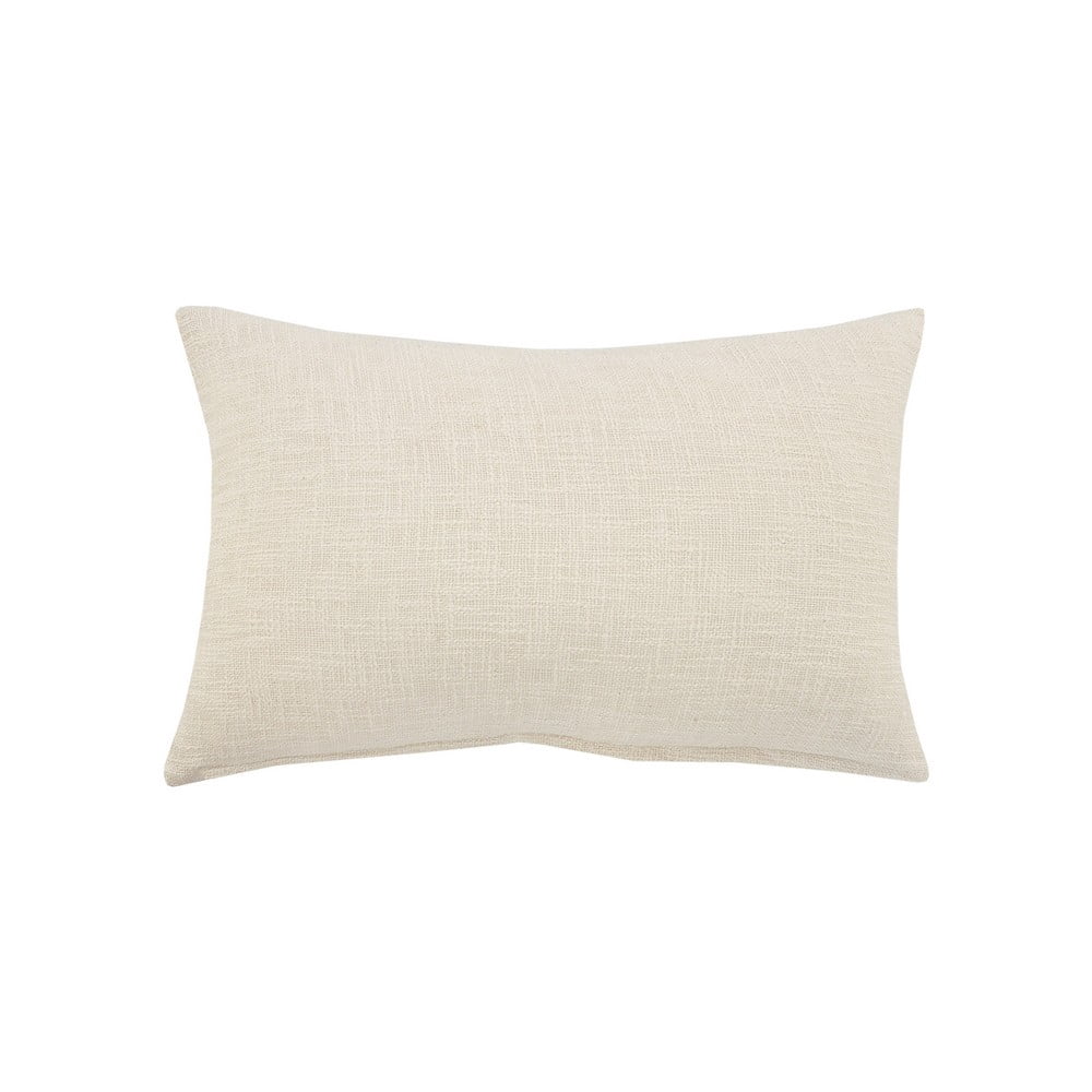 Ox Bay 16" x 24" White/ Blue Medallion Organic Cotton Pillow Cover