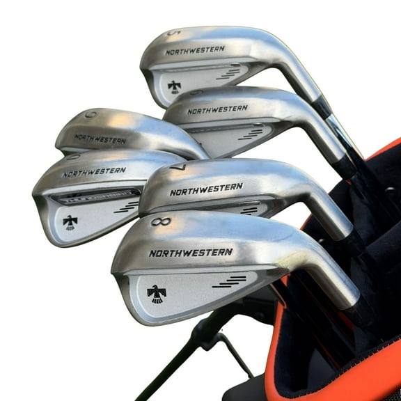 Northwestern Golf Men’s Thunderbird Irons Set - Stiff Shaft,  Irons 5 - 10