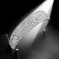 thumbnail image 3 of Diadema nupcial de estilo real, diadema de boda, diadema de Tiara de reina real, 3 of 6