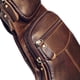 thumbnail image 3 of Mochila tipo bandolera Hebetag de piel para hombre y mujer color café, 3 of 7