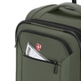 thumbnail image 6 of SWISSGEAR Stride 3-Piece Expandable Spinner Luggage Set, Olive Green, with 8 Wheels and Built-in TSA Lock, 6 of 23