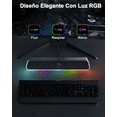 thumbnail image 2 of Bocina Bluetooth Inalámbrico Con Rgb Luz Modelo Negro, 2 of 4