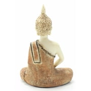 feng shui 5.5 thai earth touching meditating buddha figurine peace statues