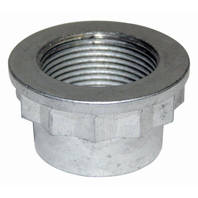 Crown Automotive Differential Pinion Yoke Nut 6507901AA OE Replacement; Model 200MM Front Axle; Steel