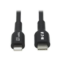 Tripp Lite 3m USB-C to Lightning Sync/Charge Cable Black M10203MBK