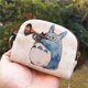 thumbnail image 1 of Monedero de algodón y lino con estampado de dibujos animados, monedero corto, monedero de tela, bolso para mujer, 1 of 4