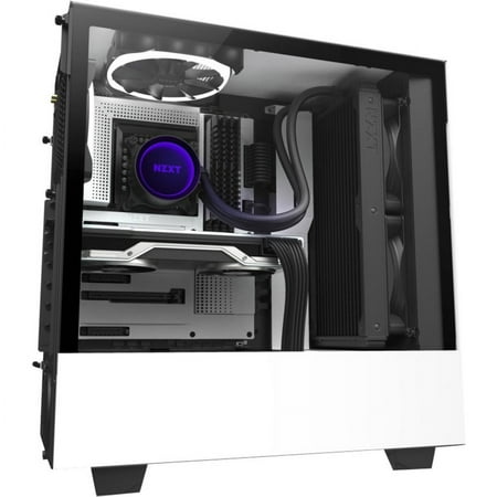 NZXT - Kraken X53 240mm RGB All-in-one Liquid CPU Cooler - Black