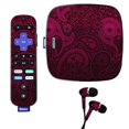 thumbnail image 1 of Skin Decal Wrap Compatible With Roku Ultra Sticker Design Paisley, 1 of 6