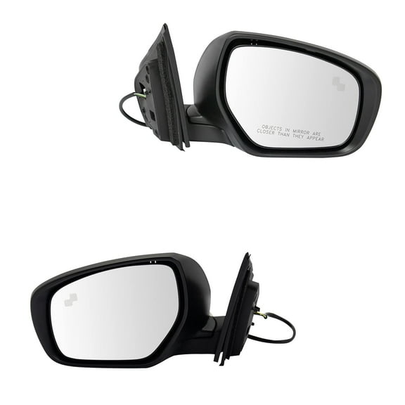 TRQ Mirror Power Heated Blind Spot Detection Auto Tilt Paint to Match Pair MRA09483 Fits select: 2014-2015 MAZDA CX-9
