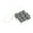Gray, variant on 9-Key Mechanical Keyboards Switches Tester 9 Clicky Keys With Silicone Keychain For Stress Relief And Office Decoration