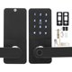 thumbnail image 3 of Cerradura De Puerta Inteligente, Suspensión Automática Modo De Bajo Consumo De Energía Contraseña De Huella Digital Inteligente Soporte De Bloqueo De Puerta Función De, 3 of 8