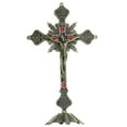 thumbnail image 2 of SPRING PARK Antique Gold Cross INRI Catholic Altar Standing Religious Crucifix Base, 2 of 7