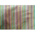 thumbnail image 3 of oneOone Cotton Silk Fabric Multicolor Stripe Print Sewing Fabric BTY 42 Inch Wide, 3 of 3