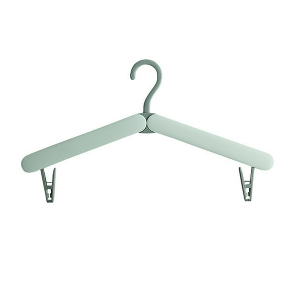 Travel Hangers Portable Folding Clothes Hangers Outdoor Hangers Foldable Clothes Drying Rack Non-slip Folding Coat