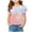 Purple, variant on ZACPNCV Girls Tie Dye Ruffle Sleeve Shirt Kids Summer Crewneck Tops Casual Tees Blue 7-8 Years
