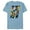 Ocean Blue, variant on Marvel Studios X-Men ’97 Rise of Jubilee Retro Arcade Game- Short Sleeve Blended T-Shirt for Adults - Customized-Yellow