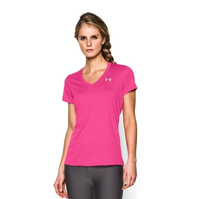 Camiseta Under Armour Tech de manga corta con cuello en V para mujer