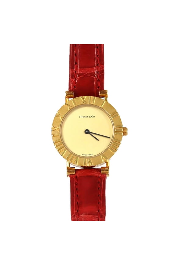 Pre-Owned Tiffany Atlas YG D286753 Quartz Watch
