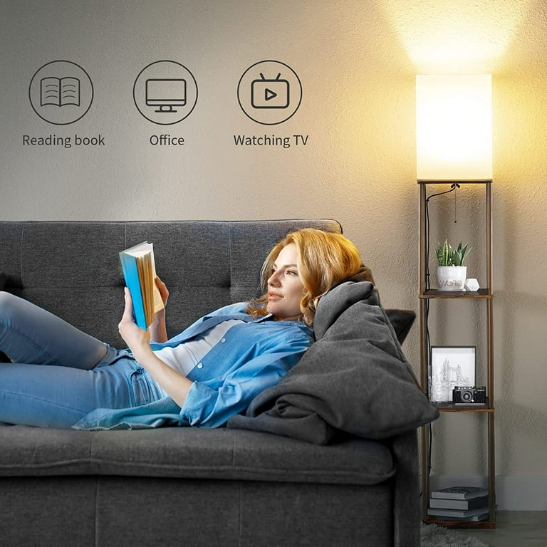 フロアスタンド Floor lamp lighting fixture BoostArea Floor Lamp for Living Room,LED Arched Tall Modern